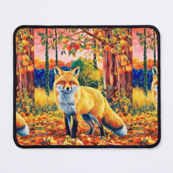 Artikelvorschau, Fuchs-Porträt. Herbstsaison, Herbstfuchs, Vintage-Fuchs, Fuchs-Malerei, Camille Pissarro-Stil entworfen und verkauft von FoxVibes.
