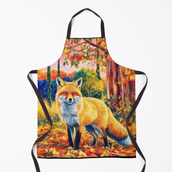 Artikelvorschau, Fuchs-Porträt. Herbstsaison, Herbstfuchs, Vintage-Fuchs, Fuchs-Malerei, Camille Pissarro-Stil entworfen und verkauft von FoxVibes.