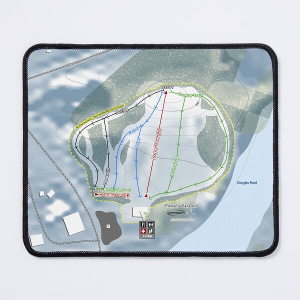 Item preview, Pinnacle Ski Club Trail Map designed and sold by Mapsynergy.