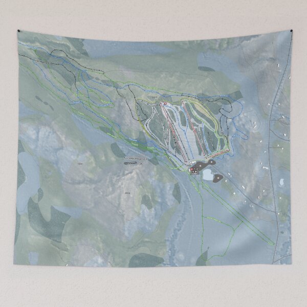 Item preview, Titcomb Mountain Resort Trail Map designed and sold by Mapsynergy.