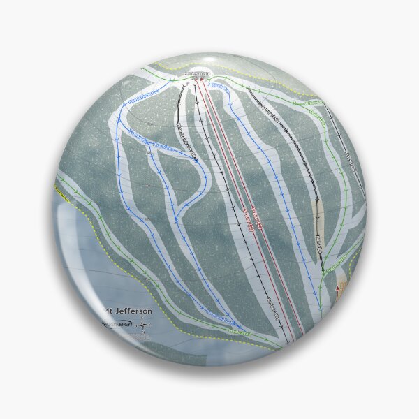 Item preview, Mt Jefferson Resort Trail Map designed and sold by Mapsynergy.