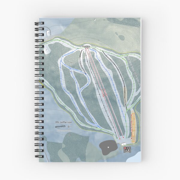 Item preview, Mt Jefferson Resort Trail Map designed and sold by Mapsynergy.