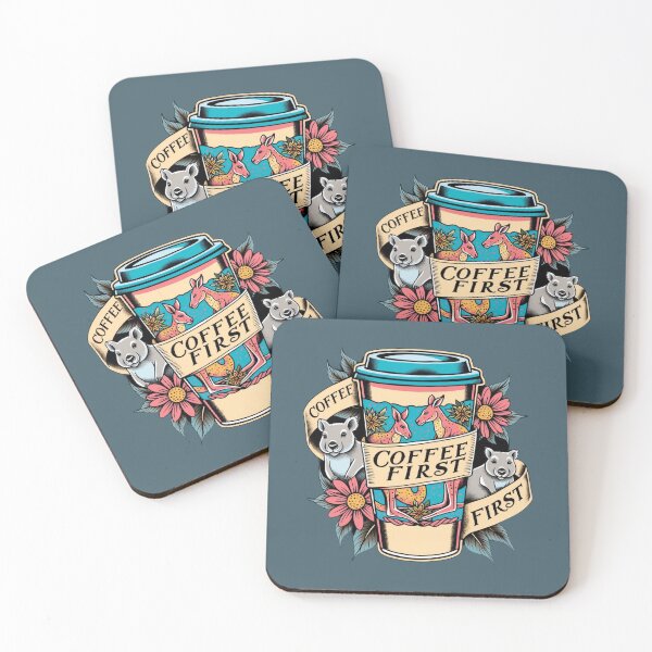 Item preview, Coffee First - Tribute to Busy Lives - Aussie Style designed and sold by AldeaPod.