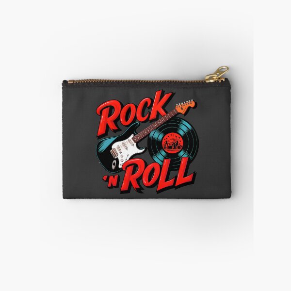 Item preview, Rock 'n Roll Lover Vinyl Record And Electric Guitar Logo designed and sold by TheArtOfPat.