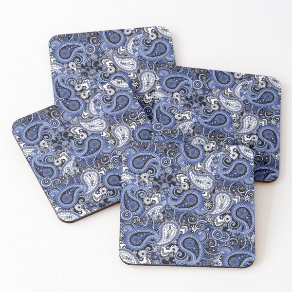 Item preview, Paisley in Blue designed and sold by LoveofPeace.