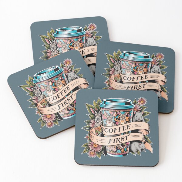 Item preview, Coffee First - Tribute to Busy Lives - Aussie Style designed and sold by AldeaPod.