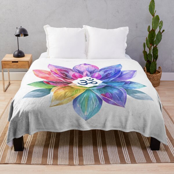 Item preview, OM Lotus Chakra designed and sold by Working Pajama.