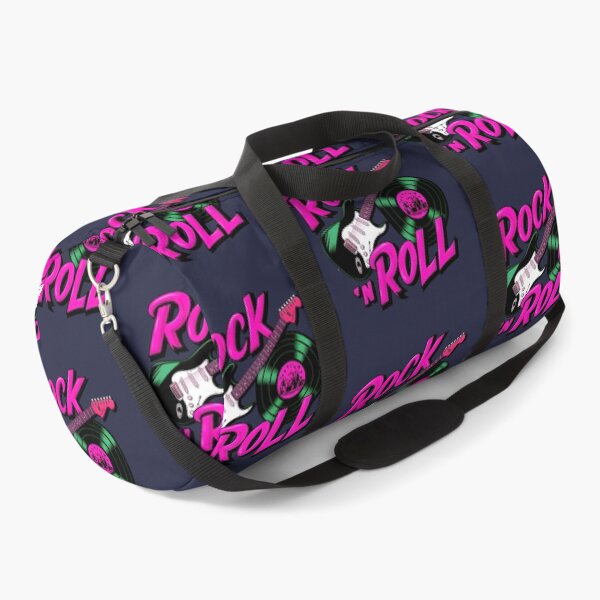 Item preview, Rock 'n Roll Lover Vinyl Record And Electric Guitar Logo designed and sold by TheArtOfPat.