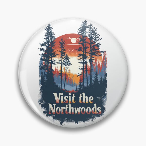 Item preview, Visit the Northwoods designed and sold by BlackIceStudio.