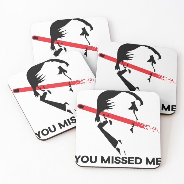 Item preview, Donald Trump Assassination Attempt: "You Missed Me" (dark version) designed and sold by squirrelyshirts.
