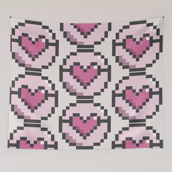 Item preview, love pixel art designed and sold by helixter.
