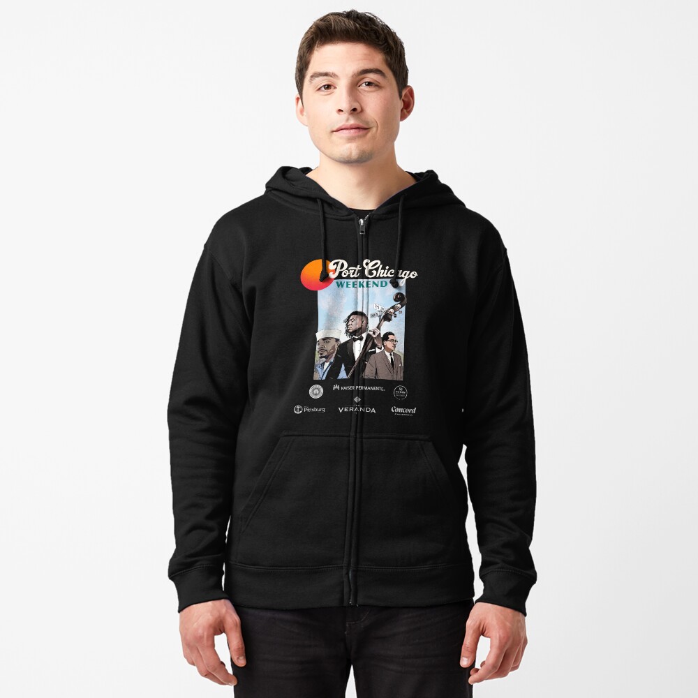 Item preview, Zipped Hoodie designed and sold by PortChicago.