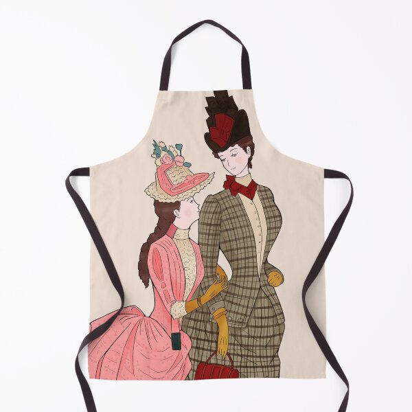 Item preview, Historical Costume 1880s Watercolor Fashion Illustration 7 designed and sold by MariOyama.