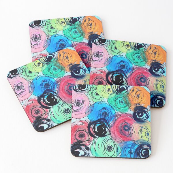 Item preview, Colorful Eyes designed and sold by CabinMoth.