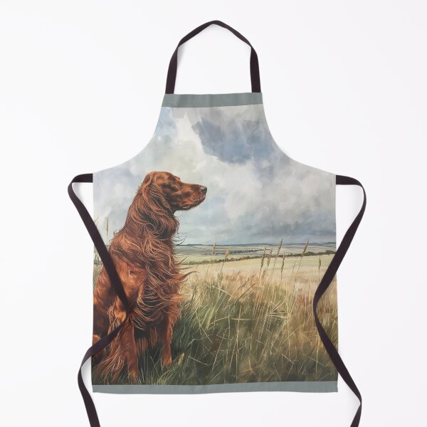 Item preview, Irish Setter at the Beach (Design 2) designed and sold by Samuelsboro.