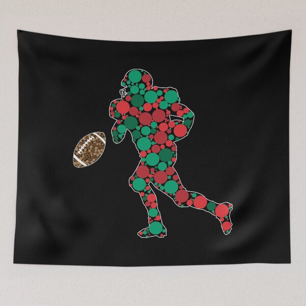 Item preview, American Football Dot Day, Rugby Player designed and sold by ArtByKatti.