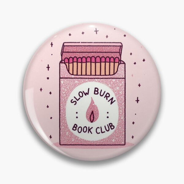 Item preview, Funny Book Lover Bookish Match box “Slow Burn Book Club” designed and sold by needfulthingsco.
