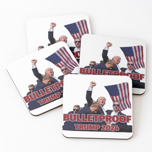 Item preview, Trump Is Bulletproof designed and sold by Danver Thread and Sticker Company.
