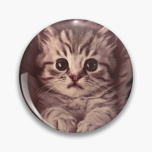 Item preview, Expressive Eyes Baby Cat designed and sold by macadolie.