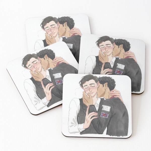 Item preview, Charles Kissing Edwin's Neck designed and sold by idrawprettyboys.