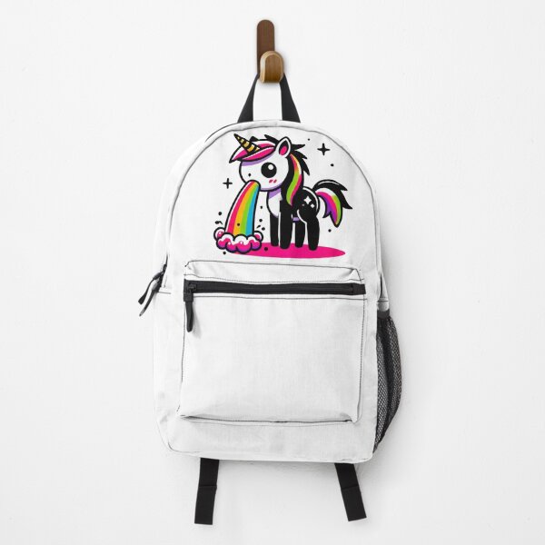 Item preview, Stylish Unicorns making Rainbows designed and sold by 3DAF.
