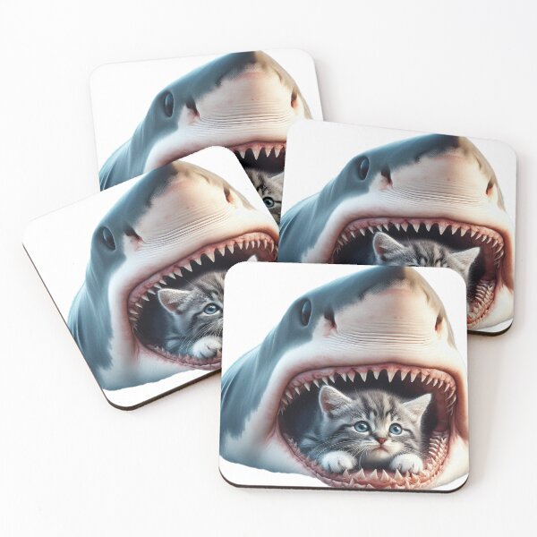 Aperçu de l'œuvre Chat requin créée et vendue par shymuscat.