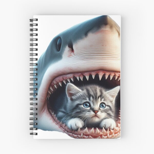 Aperçu de l'œuvre Chat requin créée et vendue par shymuscat.
