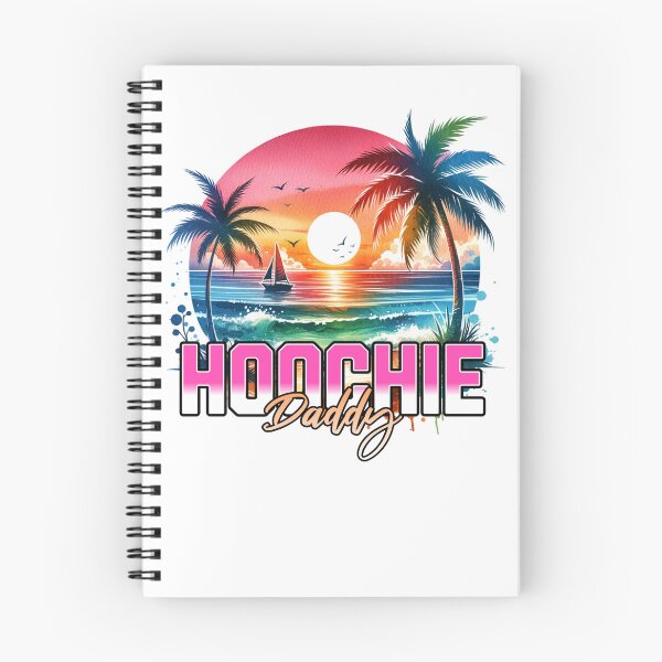Item preview, Hoochie Daddy Season Retro Beach Sunset Hoochie Daddy Gear designed and sold by DynamicDesign.