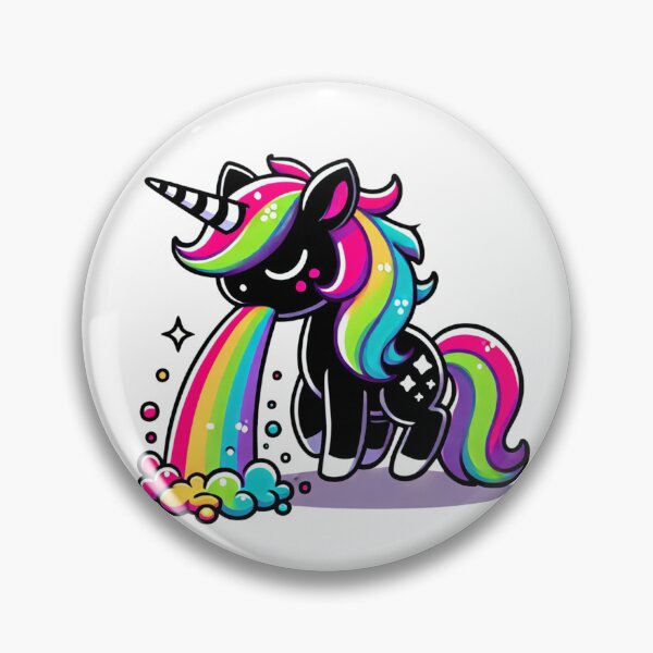 Item preview, Adorable Unicorns making Rainbows designed and sold by 3DAF.