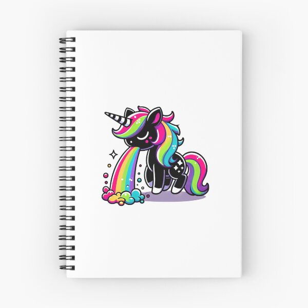 Item preview, Adorable Unicorns making Rainbows designed and sold by 3DAF.