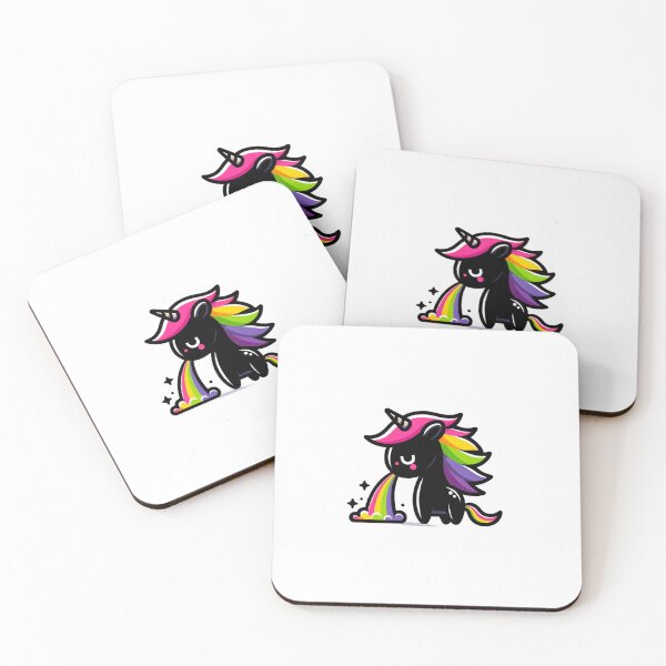 Item preview, Simple Unicorns making Rainbows designed and sold by 3DAF.