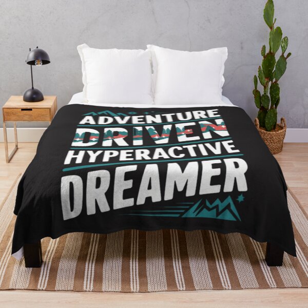 Item preview, ADHD - Adventure Driven Hyperactive Dreamer designed and sold by SewnMemories.