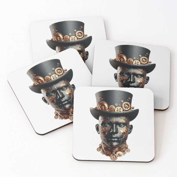 Item preview, Elegant steampunk black man designed and sold by JohanSD.