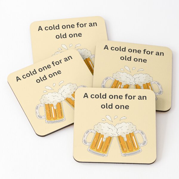 Item preview, A cold one for an old one designed and sold by seahorse crossing.
