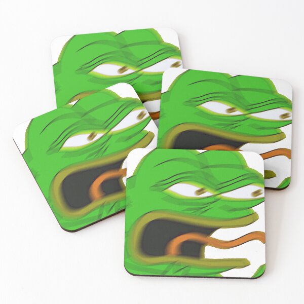 Item preview, Angry PEPE - 4CHAN PEPE MEME designed and sold by QualityPrints4U.