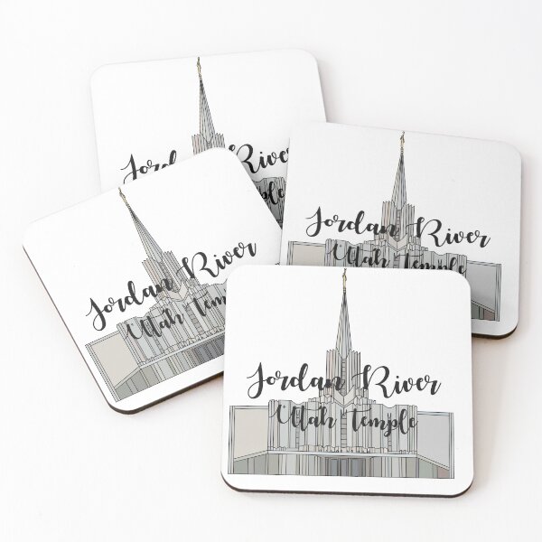 Item preview, Jordan River Utah Temple (Calligraphy) designed and sold by HannahJaynVanderwerff.