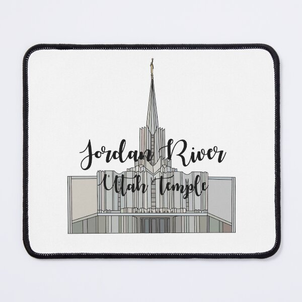 Item preview, Jordan River Utah Temple (Calligraphy) designed and sold by HannahJaynVanderwerff.