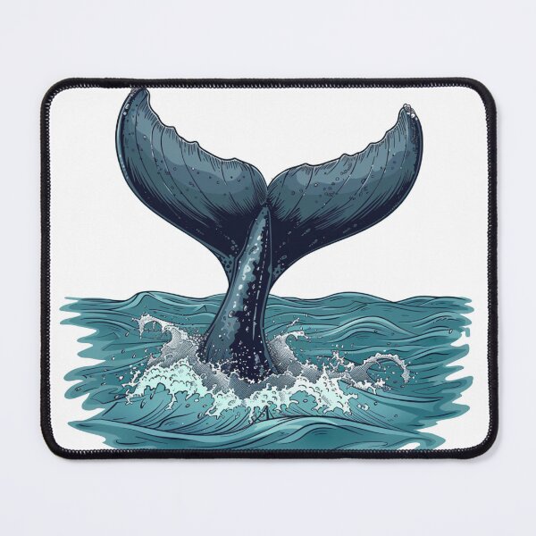 Item preview, Whale tail sticking up out of the water designed and sold by liana campbell.