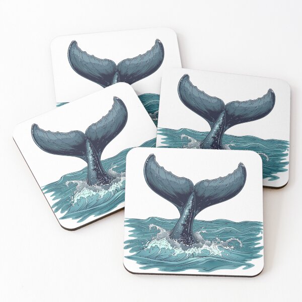 Item preview, Whale tail sticking up out of the water designed and sold by liana campbell.
