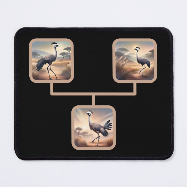 Item preview, Siriema (Wading bird) designed and sold by DebriArte.