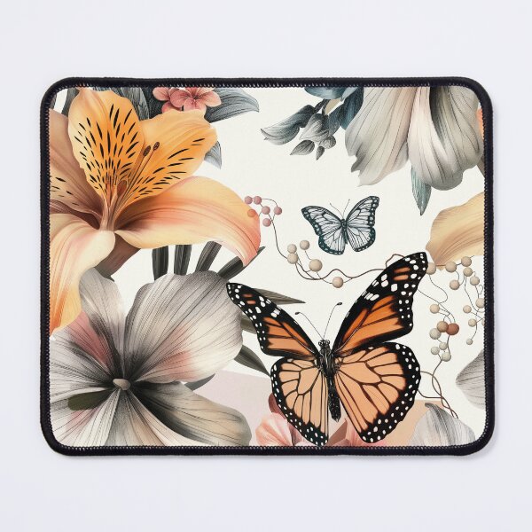 Item preview, Flowers with butterflies designed and sold by Sijtipat.