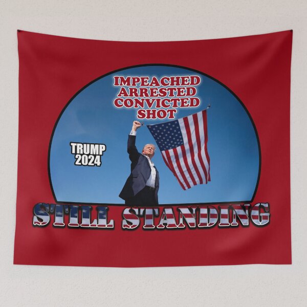 Item preview, Impeached. arrested. convicted. shot. designed and sold by VibrantStar.