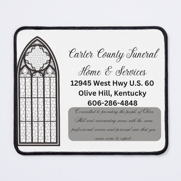 Item preview, Carter County Funeral Home & Services designed and sold by JoezPlace.