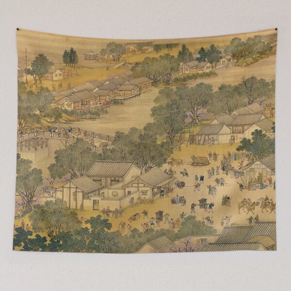 Item preview, Along the River During the Qingming Festival Season  designed and sold by RetroVoyages.