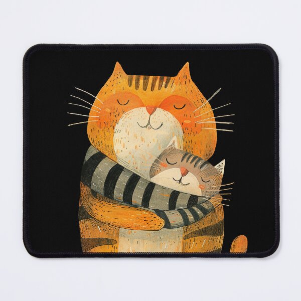 Item preview, Cuddling cat-black designed and sold by Nufauna.