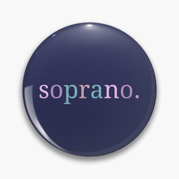 Item preview, Soprano singers single word designed and sold by artdesignbysam.