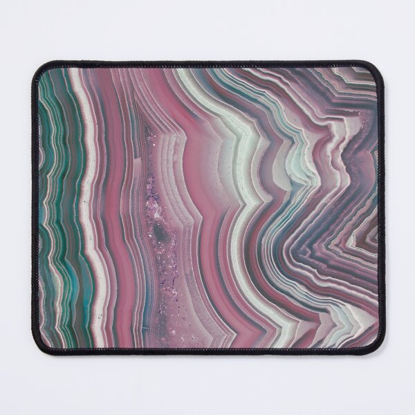Item preview, Candy Floss Agate Slice designed and sold by TheQuarry.