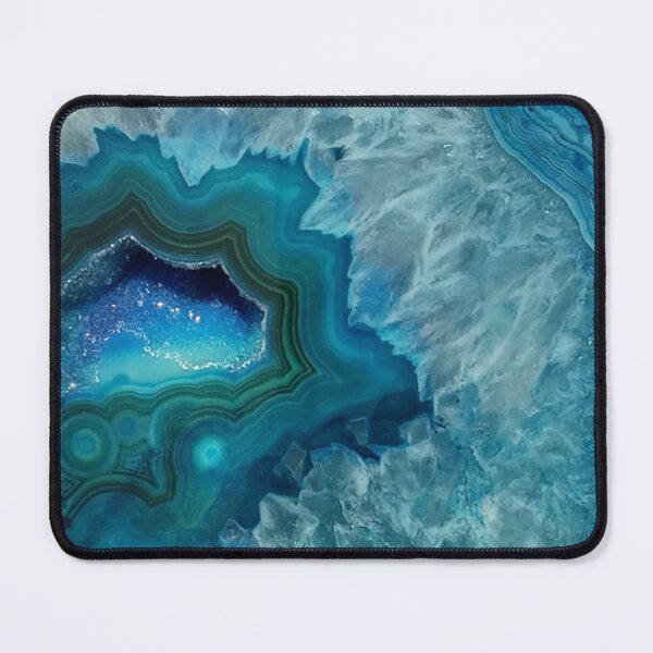 Item preview, Teal Druzy Agate Quartz designed and sold by TheQuarry.