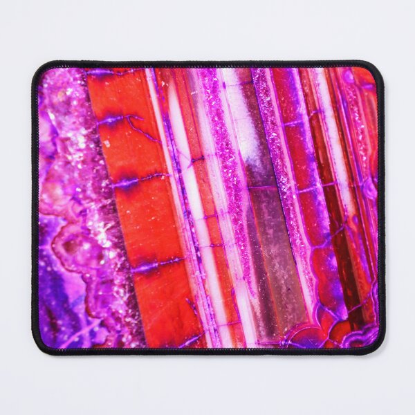 Item preview, Candy Striped Red & Purple Quartz designed and sold by TheQuarry.
