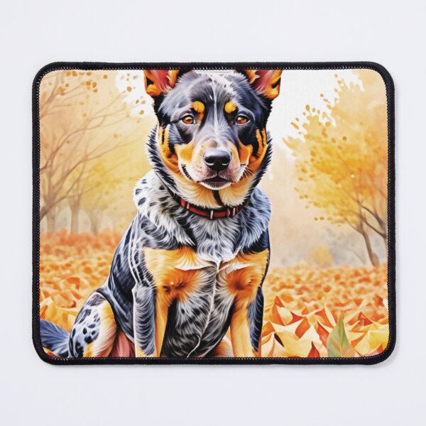 Item preview, Australian Cattle Dog In Autumn designed and sold by TheAnimalZ00.